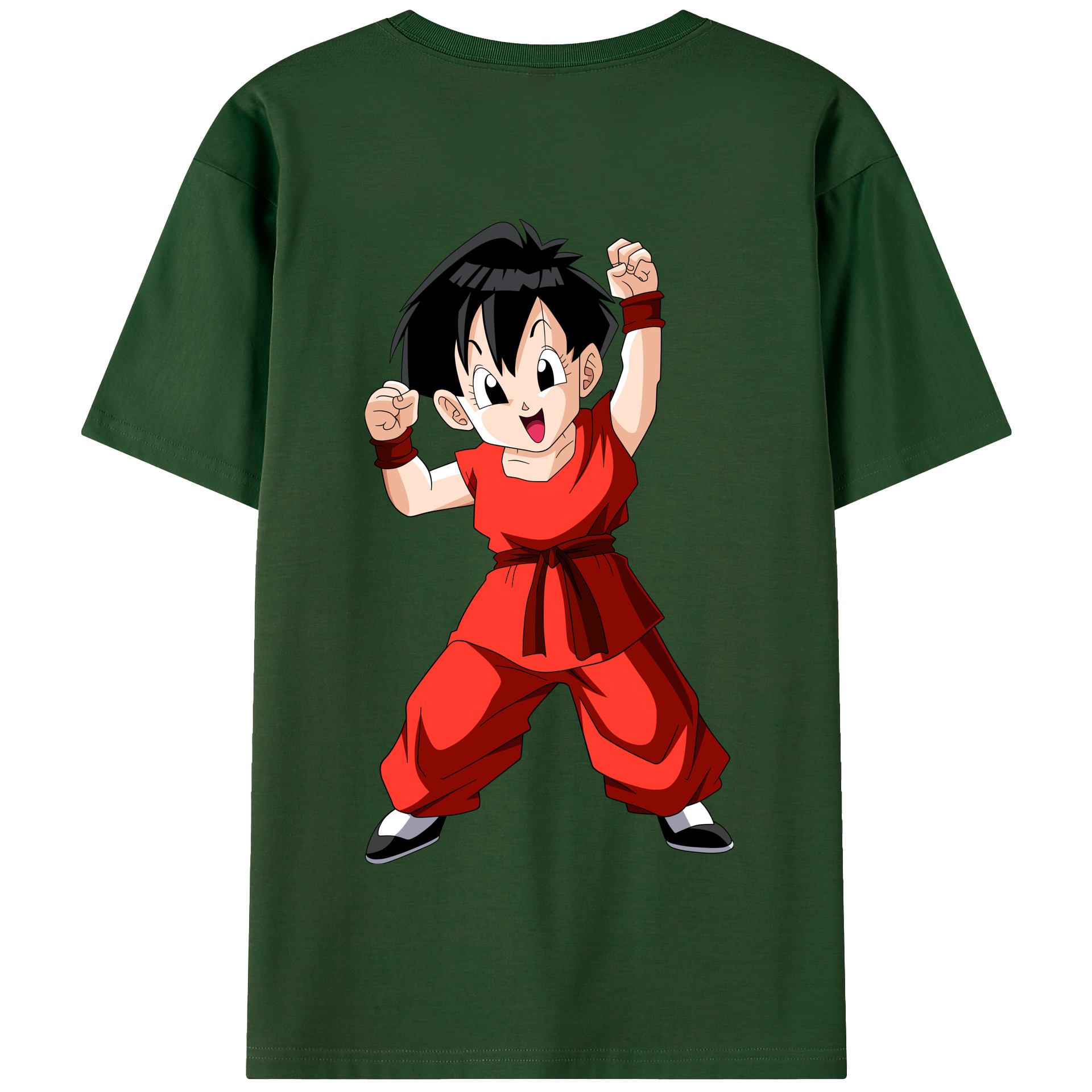 （画像用） ドラゴンボール パン DRAGON BALL Pan 綿100％半袖Tシャツ（背面プリント）